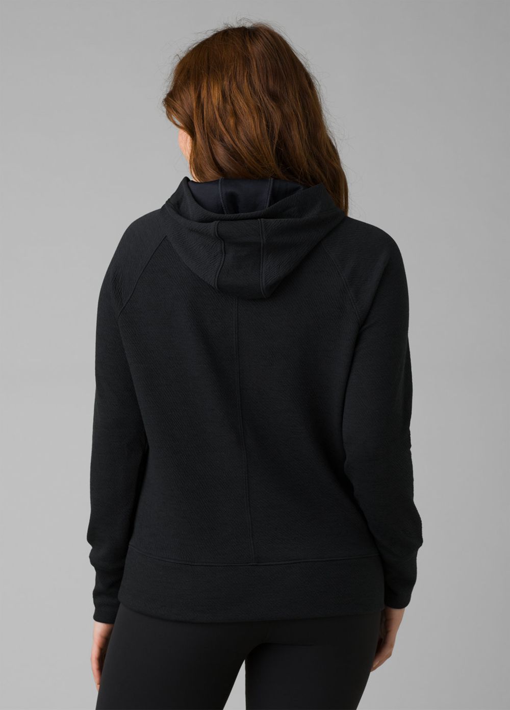 Black Women's PrAna Sunrise Hoodie | 21763-LEMA