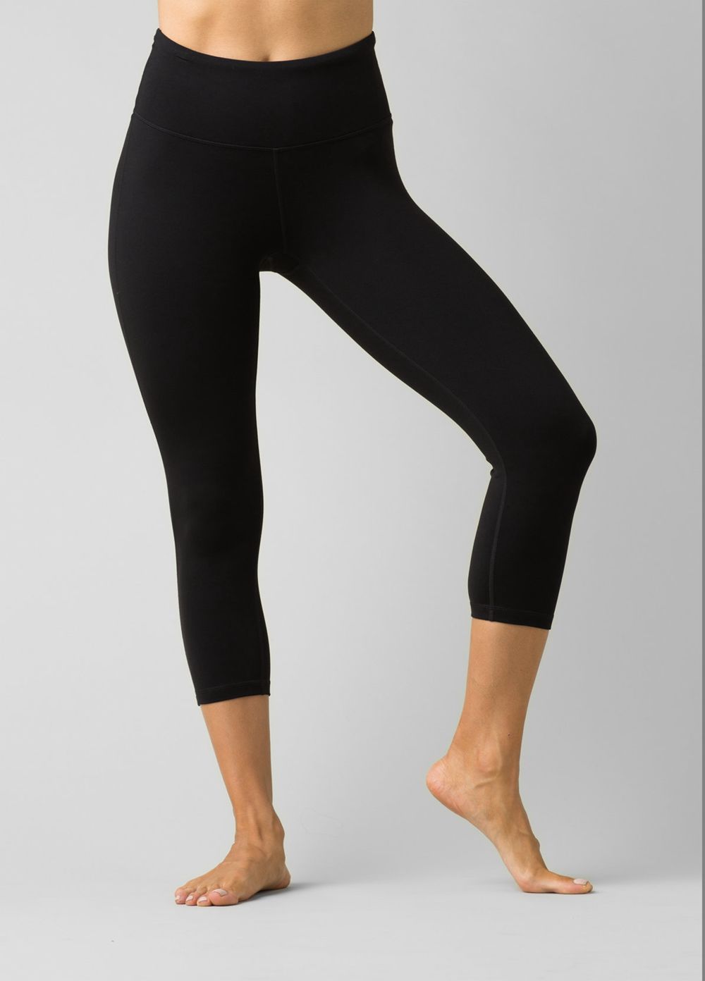 Black Women\'s PrAna Transform Capri Leggings | 72085-MRCL