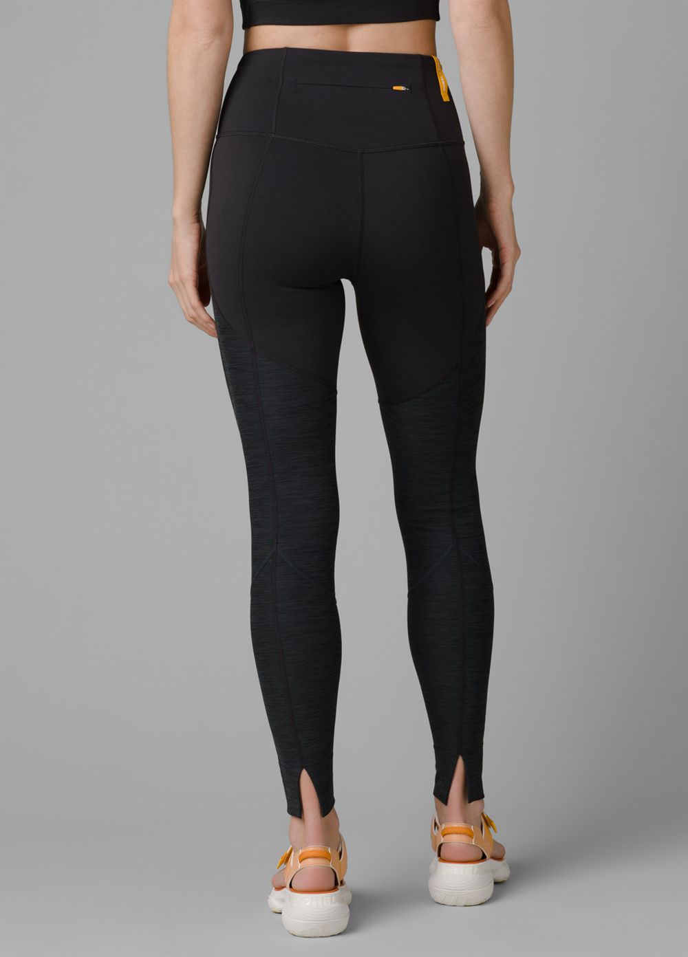 Black Women's PrAna Wandering Soul Leggings | 32640-MLIY