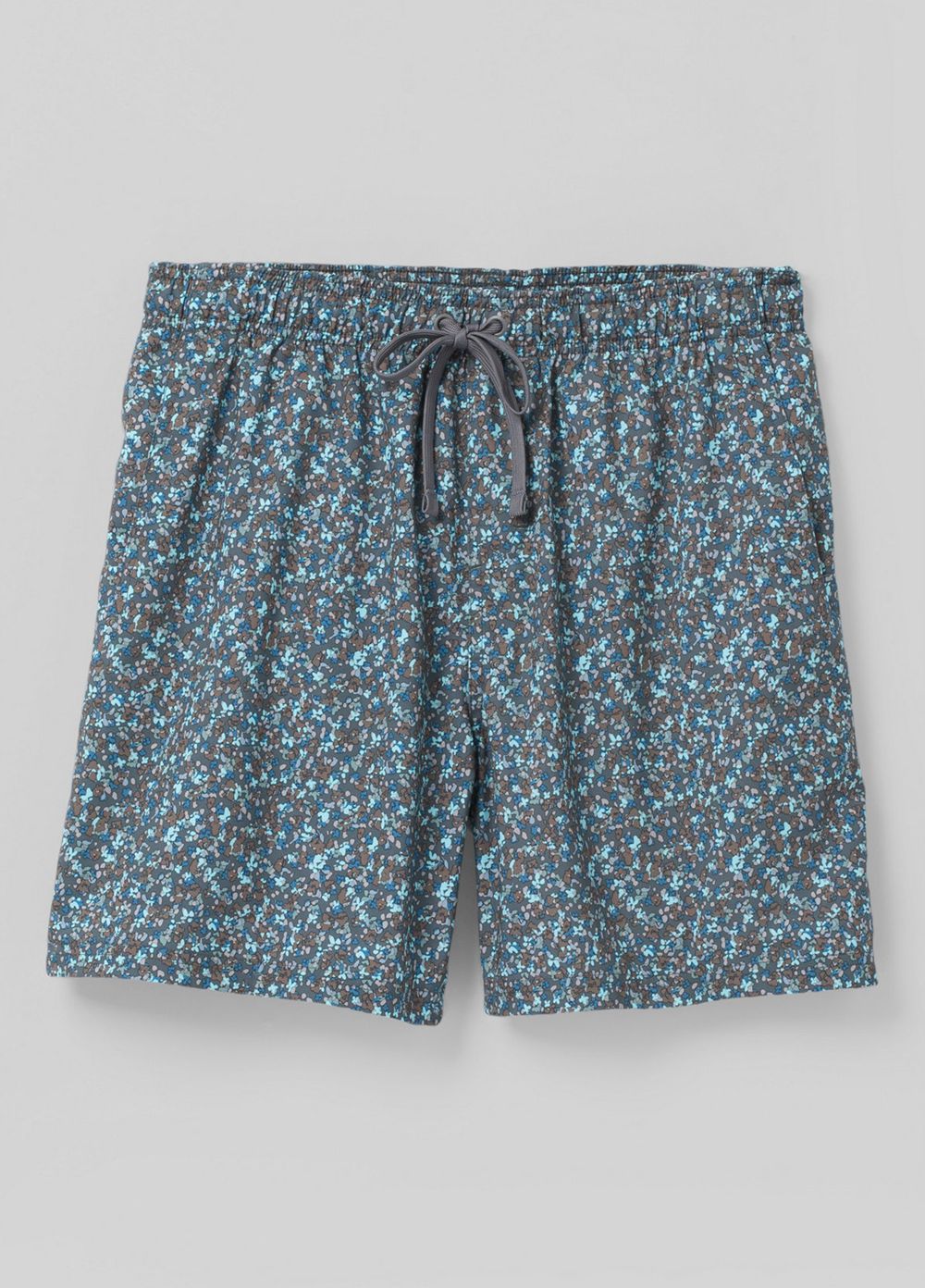 Blue Men's PrAna Bowie E-Waist Boardshorts | 31694-IEJK