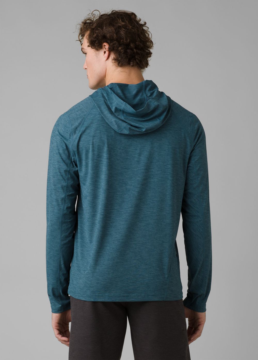 Blue Men's PrAna Calder Hoodie | 74809-HRZD