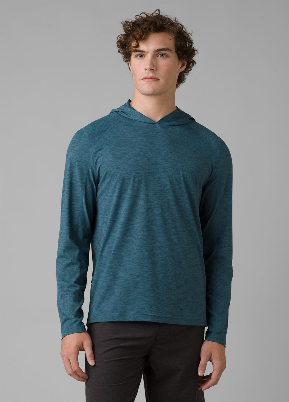 Blue Men\'s PrAna Calder Hoodie | 74809-HRZD