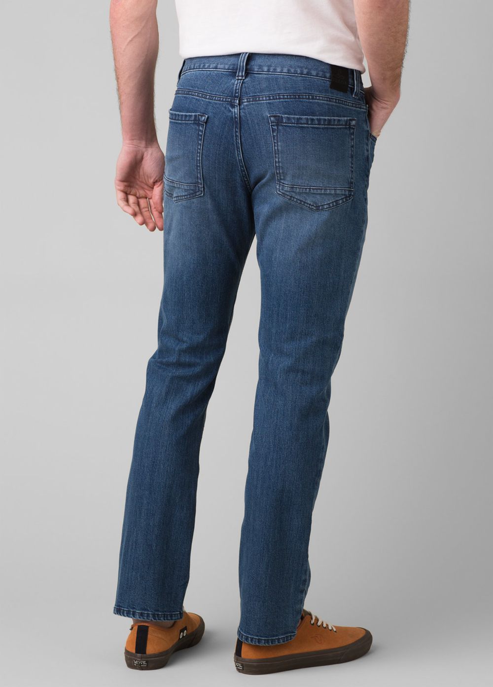 Blue Men's PrAna Feener Jeans | 17046-SXCZ