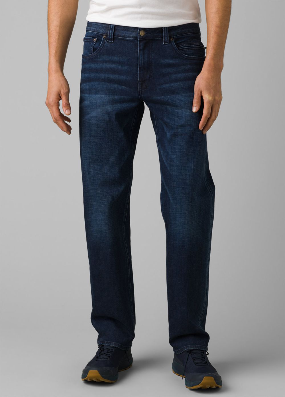 Blue Men\'s PrAna Hillgard Jeans | 46271-IHZN