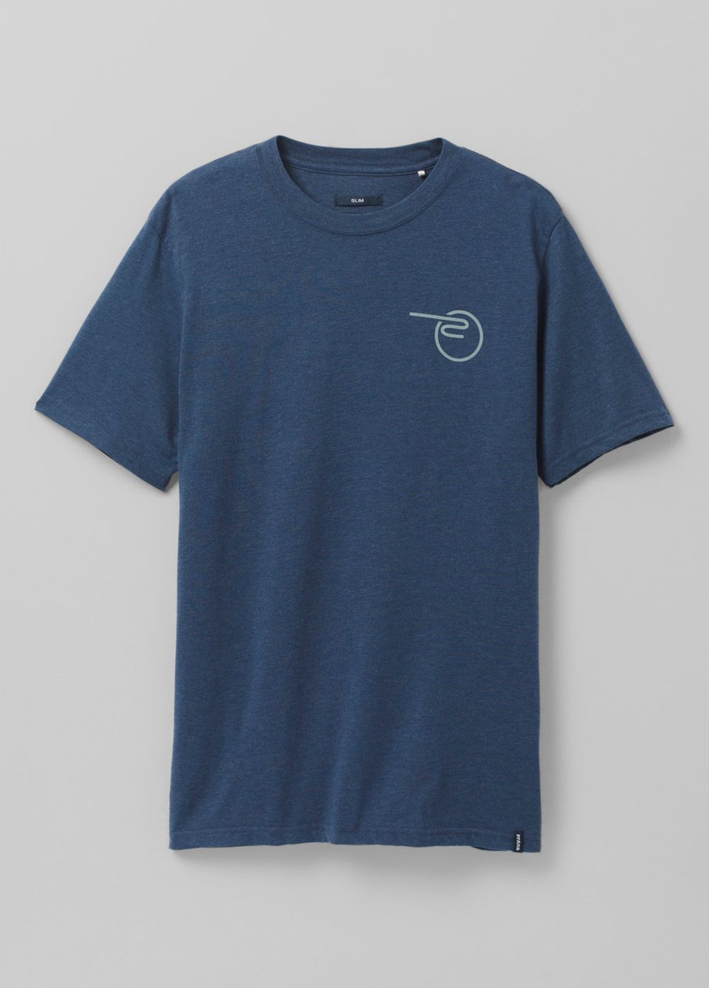 Blue Men's PrAna Mountain Maven Short Sleeve T-Shirts | 58794-TFBW