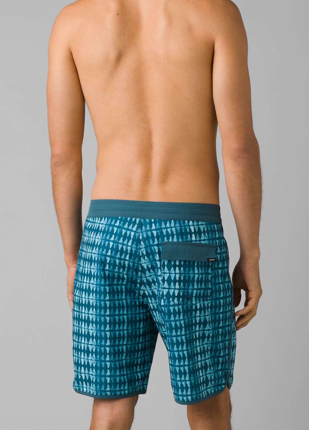 Blue Men's PrAna Roots Studio Boardshorts | 10658-FIMS