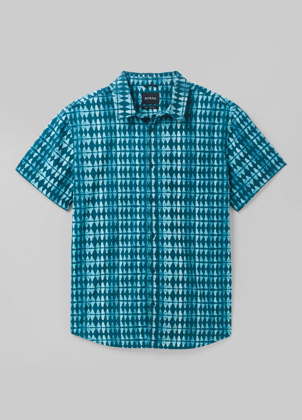 Blue Men's PrAna Roots Studio Shirts | 09372-REAN