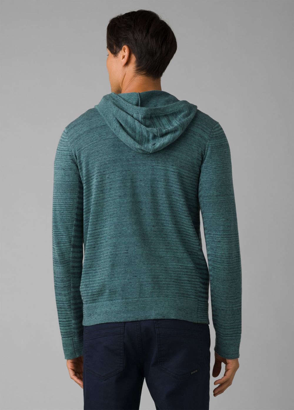 Blue Men's PrAna Spring Creek Sweaters | 87310-MUQA