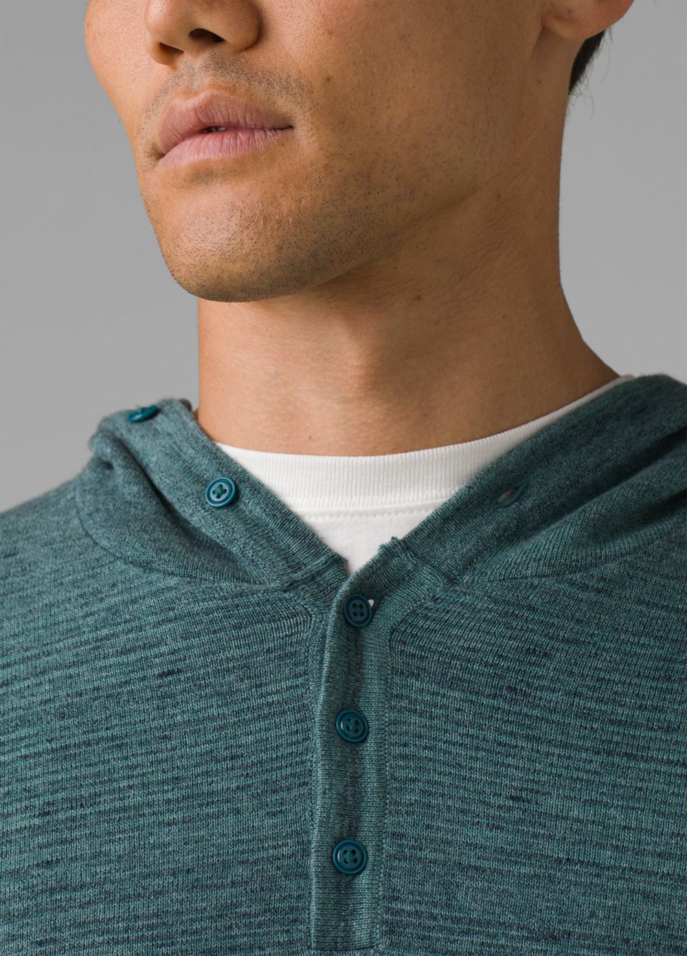 Blue Men's PrAna Spring Creek Sweaters | 87310-MUQA