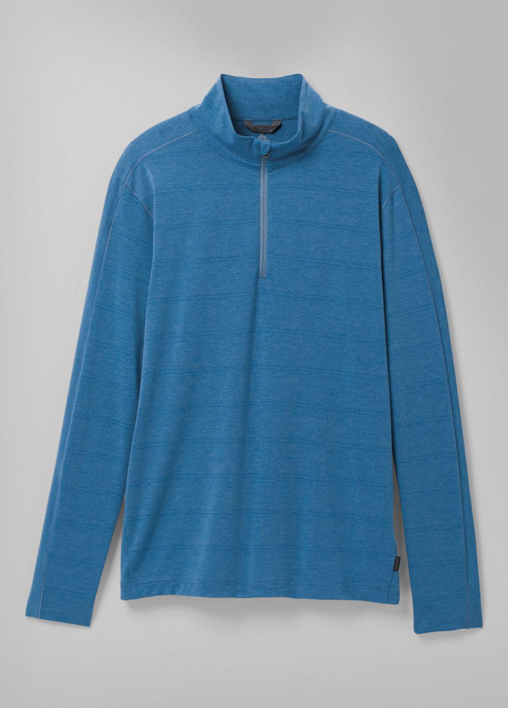 Blue Men's PrAna Watchtower 1/2 Zip Sweaters | 41927-SZGR