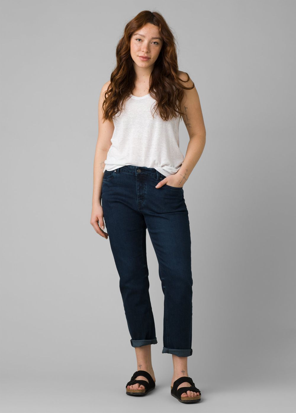 Blue Women's PrAna Buxton Jeans | 91672-XZAC