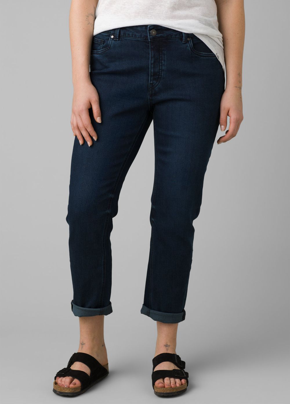 Blue Women\'s PrAna Buxton Jeans | 91672-XZAC