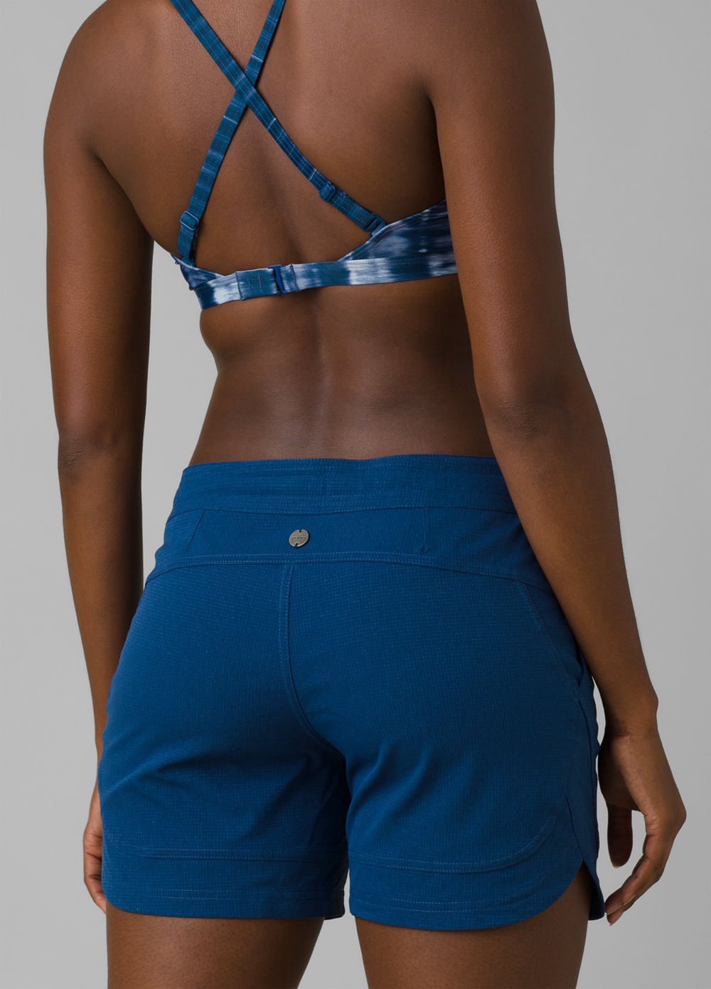 Blue Women's PrAna Ebelie Shorts | 35894-LCME