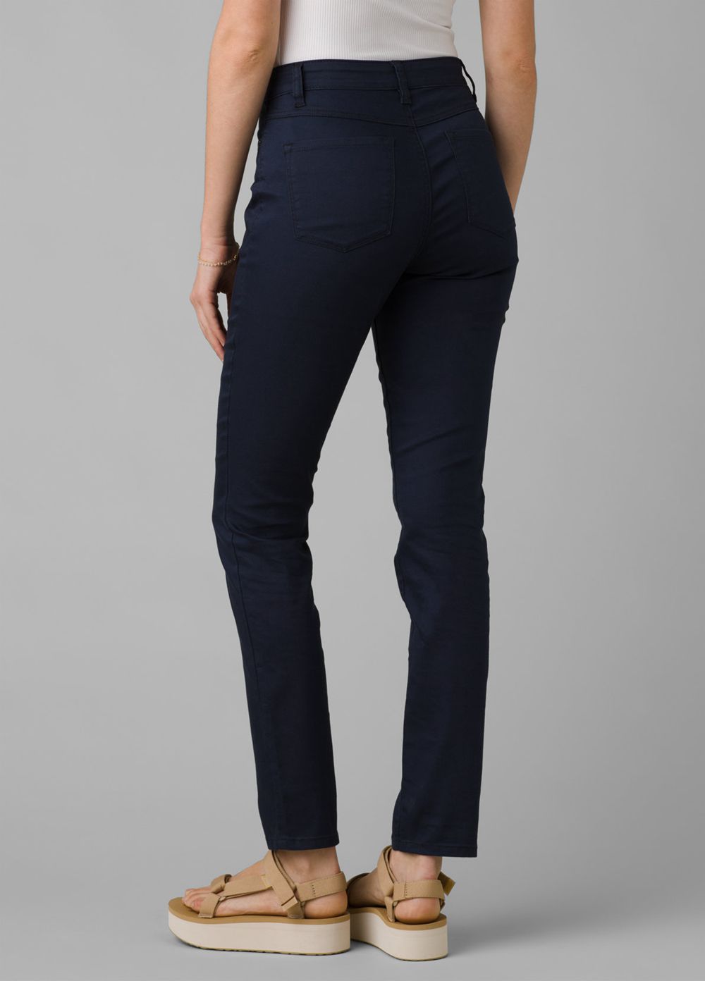 Blue Women's PrAna Kayla High Rise Jeans | 76103-HGDR