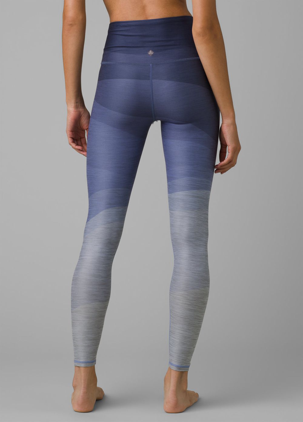 Blue Women's PrAna Layna 7/8 Leggings | 48356-GPIZ