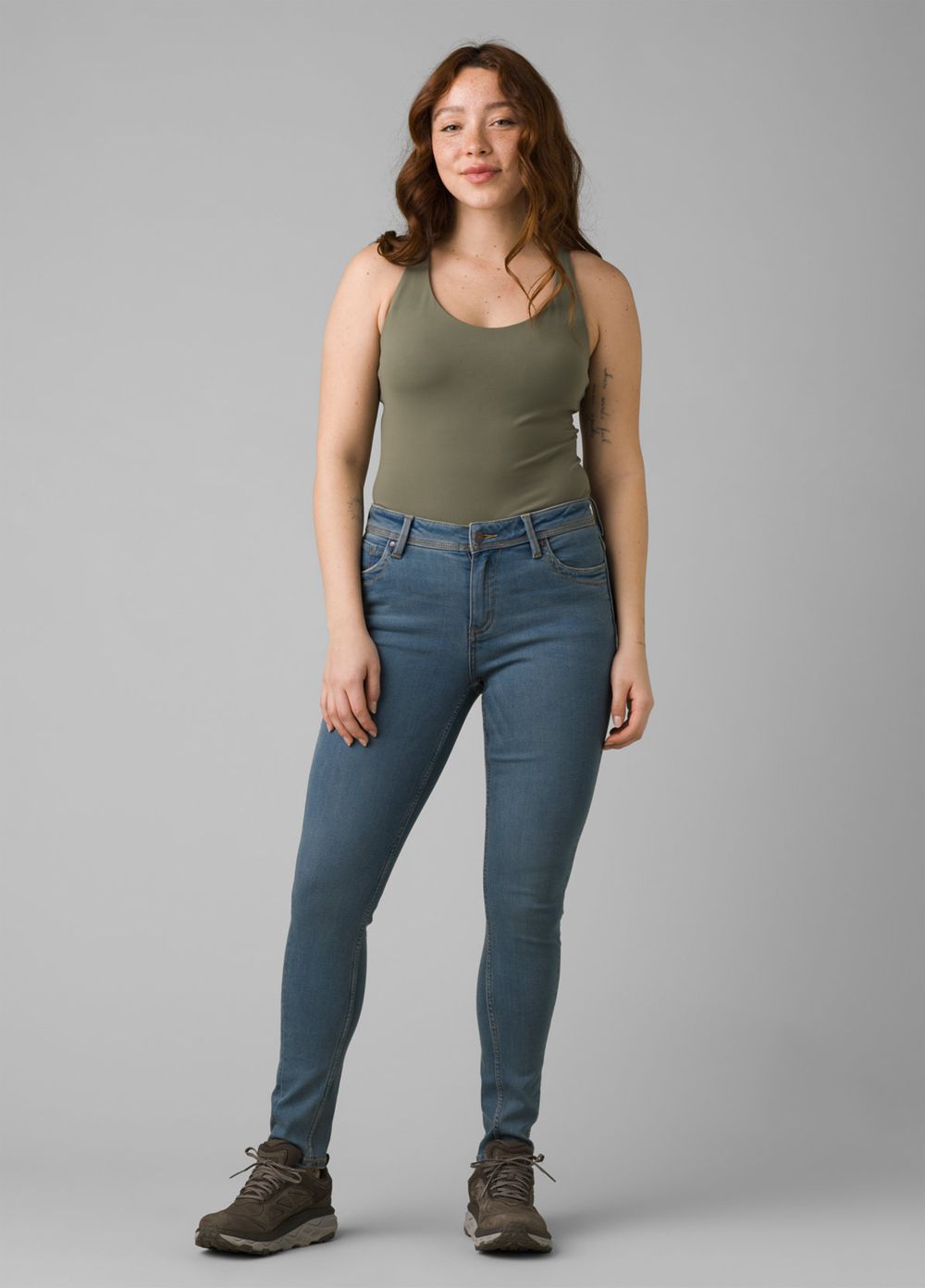 Blue Women's PrAna Soma Jeans | 75104-VKGE