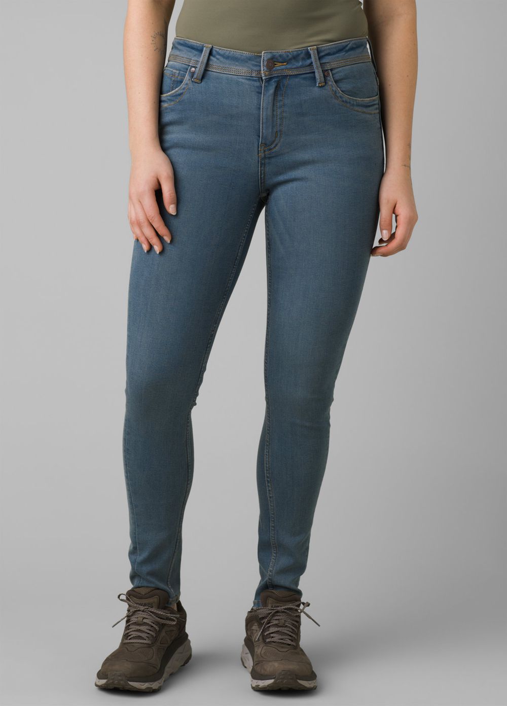 Blue Women\'s PrAna Soma Jeans | 75104-VKGE