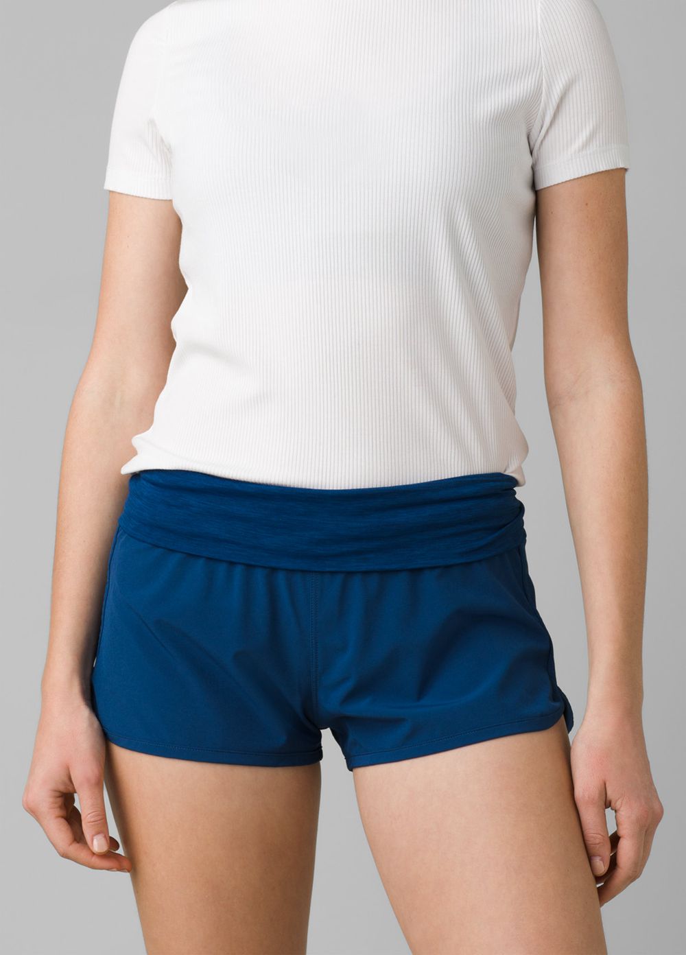 Blue Women\'s PrAna Sunriver Shorts | 53179-EQMJ