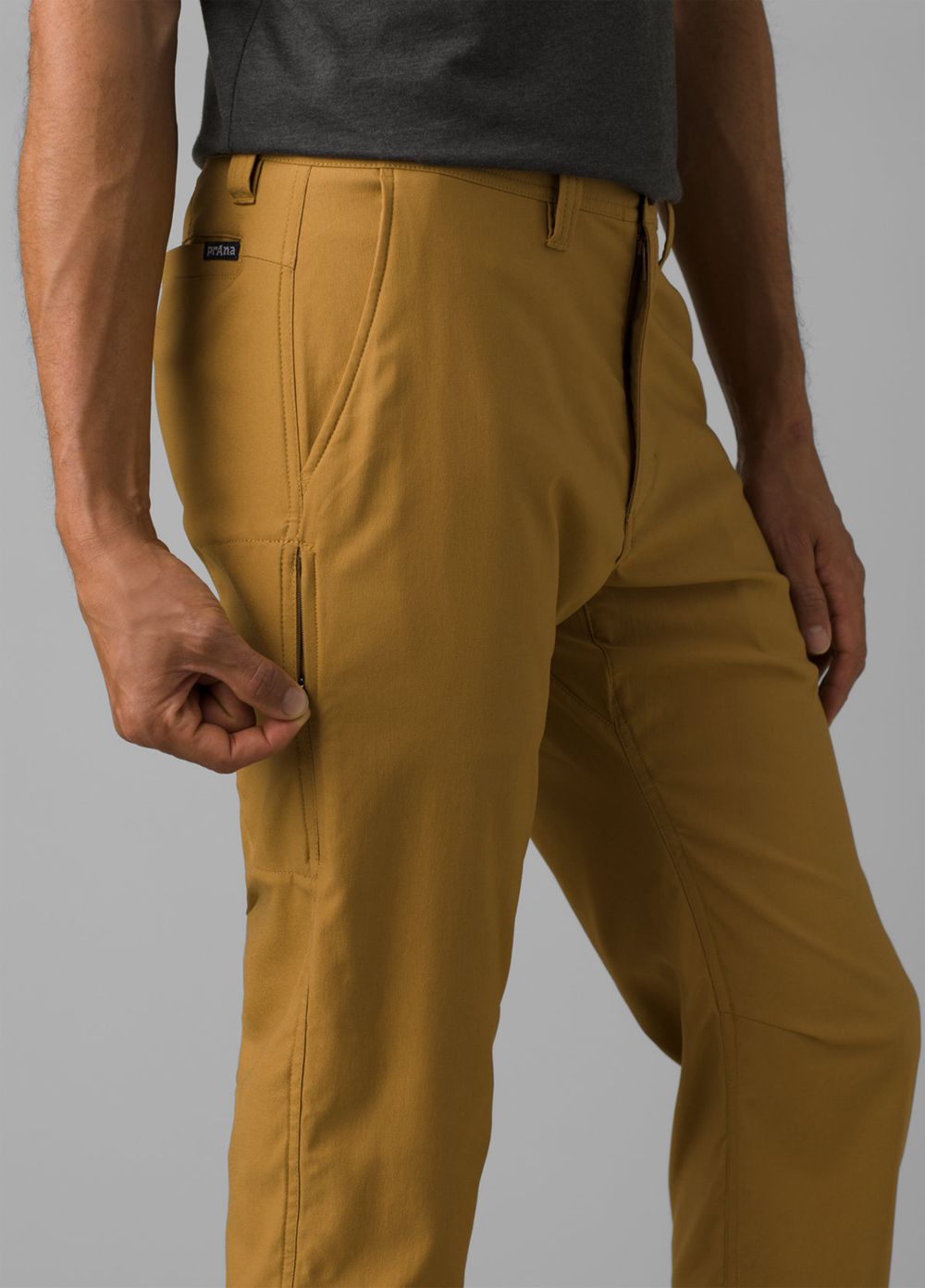 Brown Men's PrAna Alameda Pants | 74129-URTG