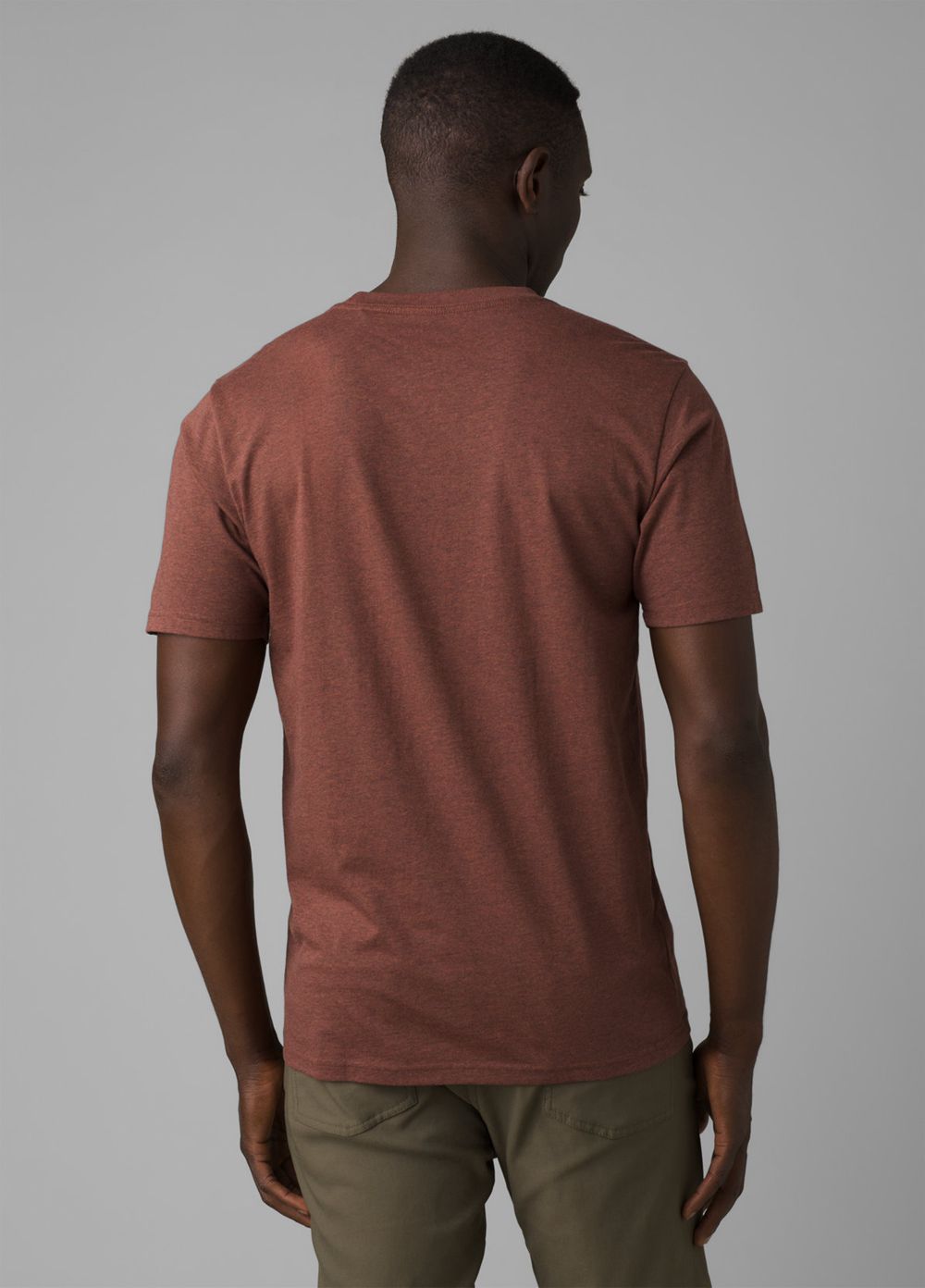 Brown Men's PrAna Beer Belly Journeyman T-Shirts | 32096-VKLX