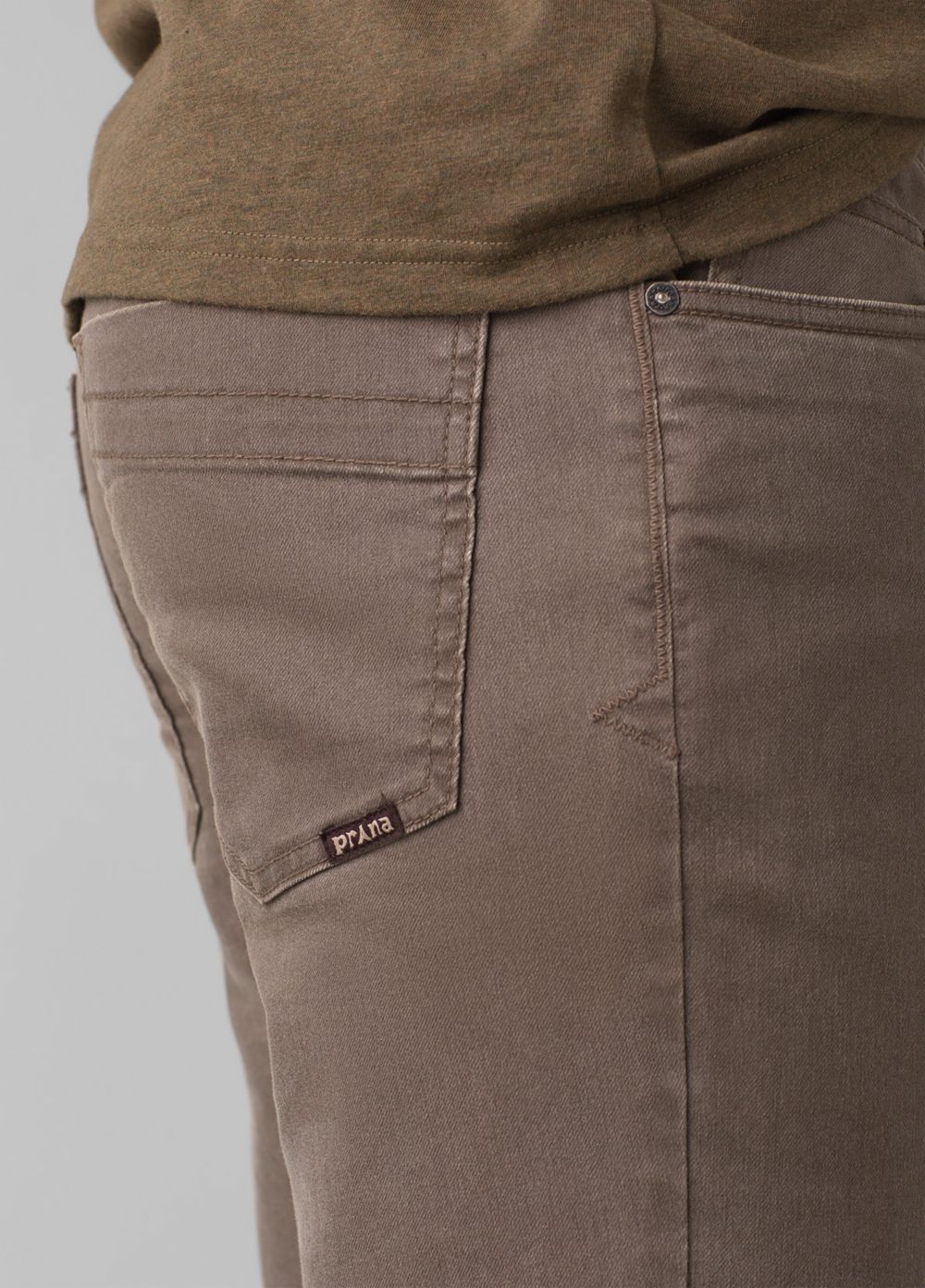 Brown Men's PrAna Bridger Jeans | 29765-CIXN