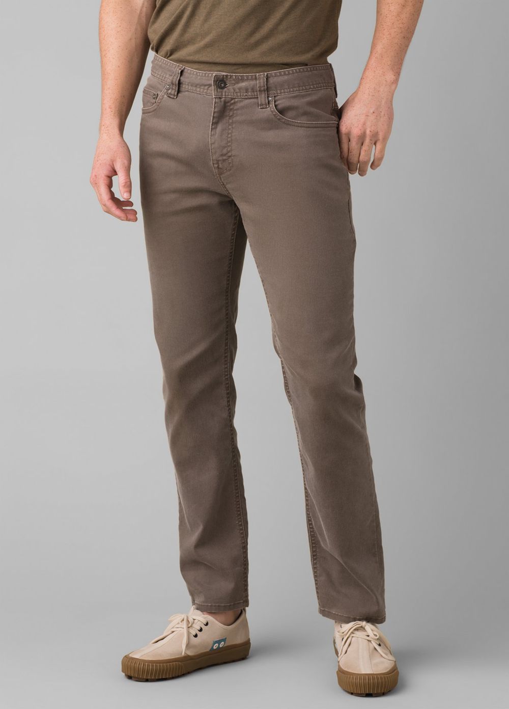 Brown Men\'s PrAna Bridger Jeans | 29765-CIXN