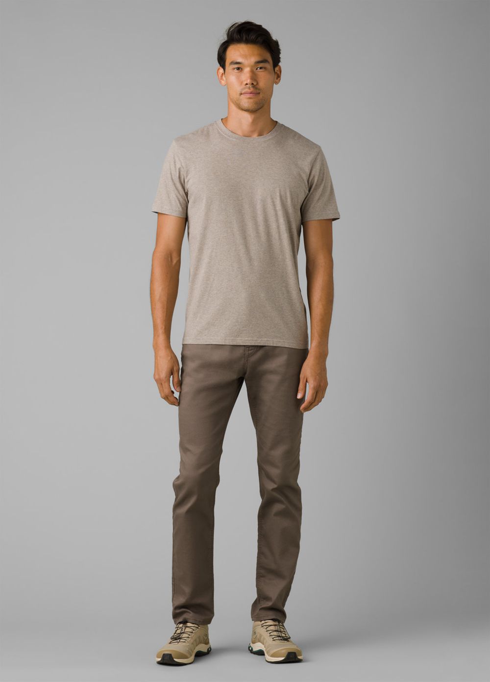 Brown Men's PrAna Bridger Slim Tapered Jeans | 42106-LNVO