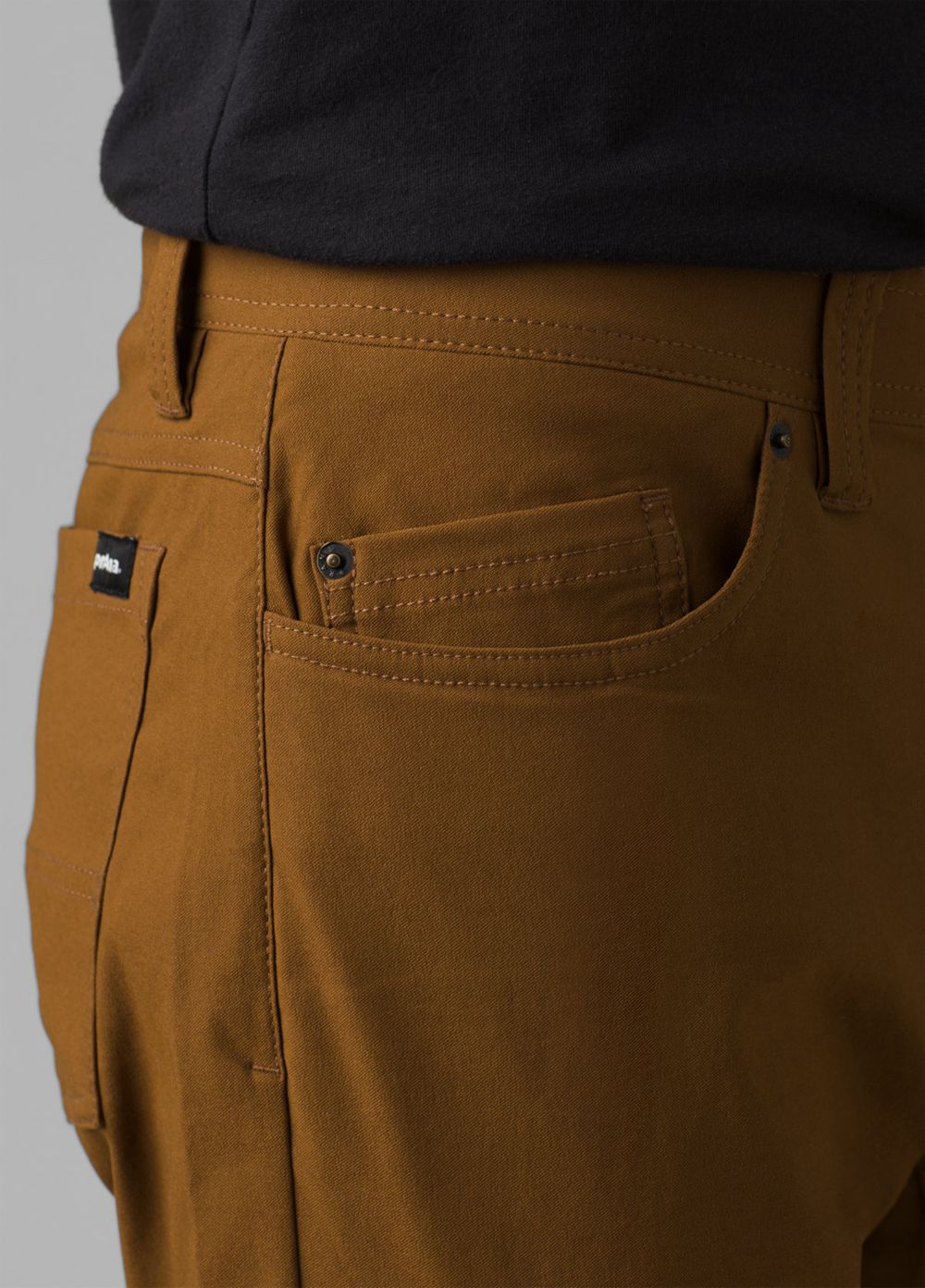 Brown Men's PrAna Brion II Pants | 72189-RBGN