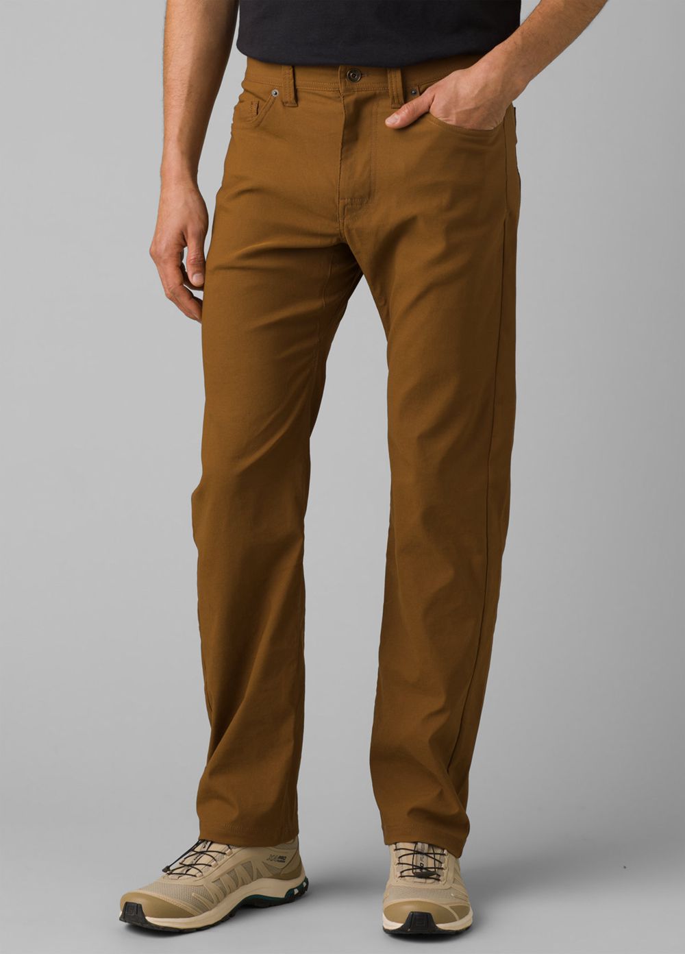 Brown Men\'s PrAna Brion II Pants | 72189-RBGN