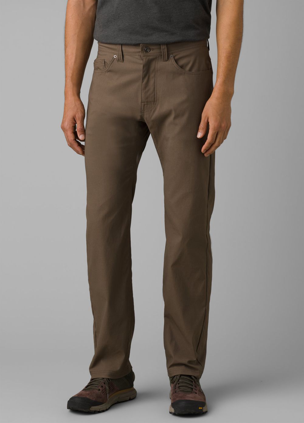 Brown Men\'s PrAna Brion II Pants | 87265-QDIM