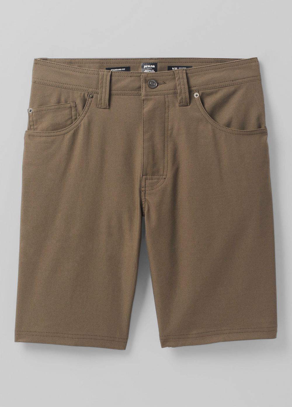 Brown Men's PrAna Brion II Shorts | 28065-FNHC