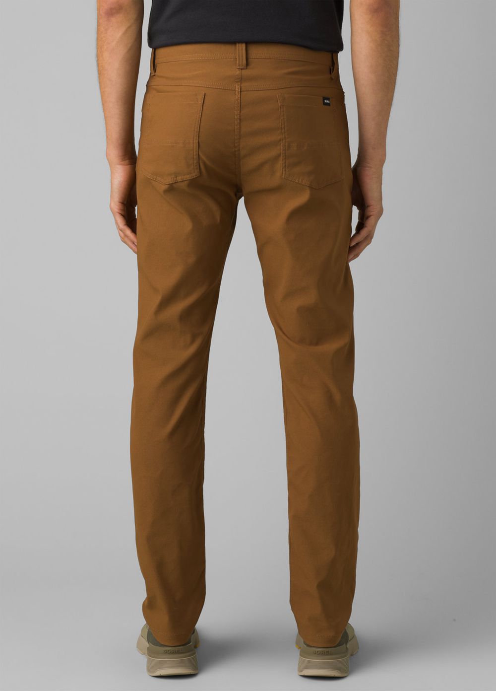 Brown Men's PrAna Brion Slim II Pants | 68093-DTHV