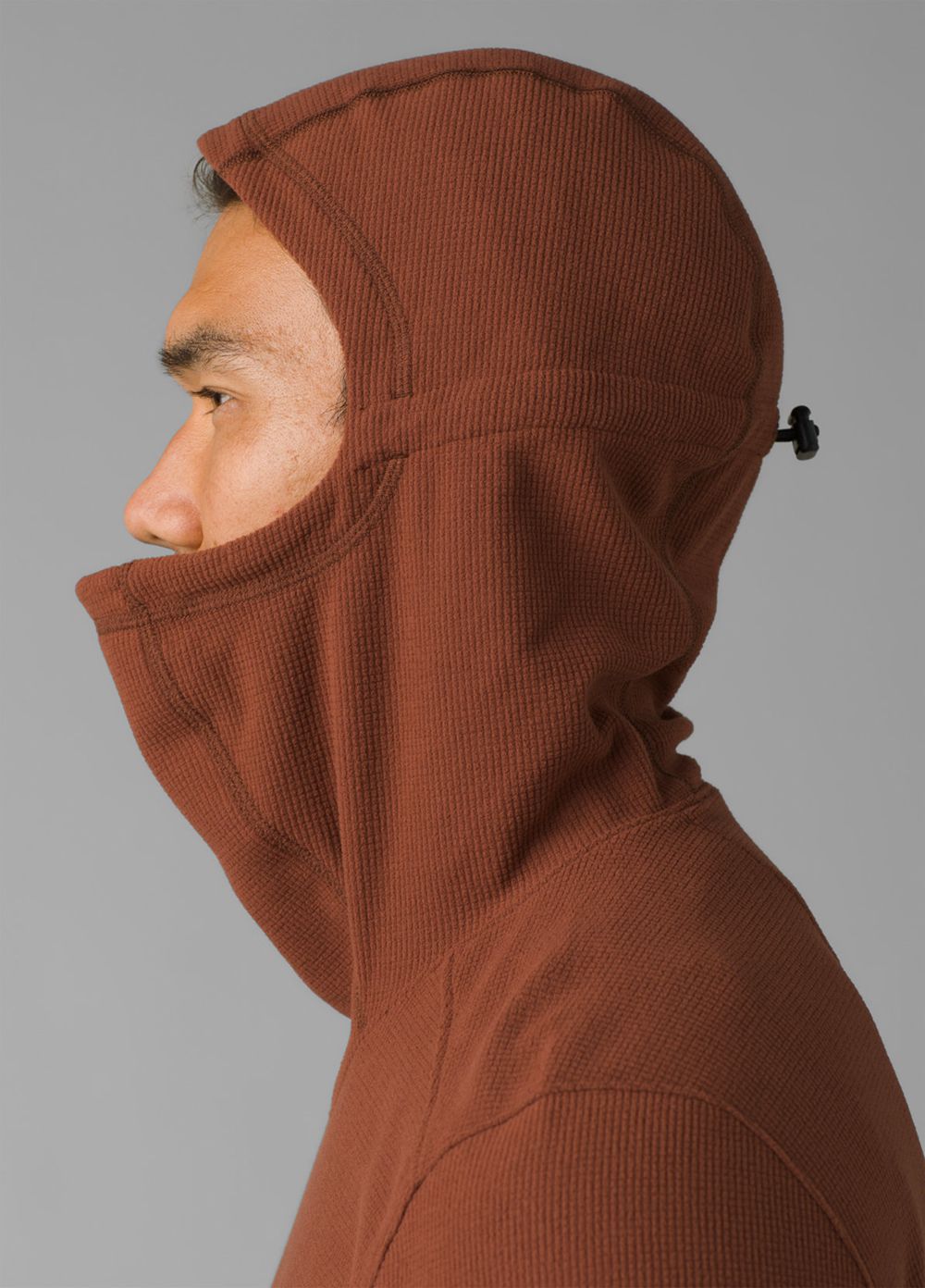 Brown Men's PrAna Coldstream Hoodie | 67049-JIZG