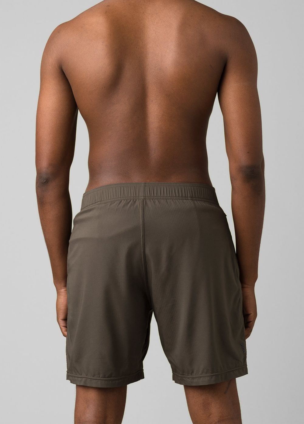 Brown Men's PrAna Heiro Lined Shorts | 17240-NAGR