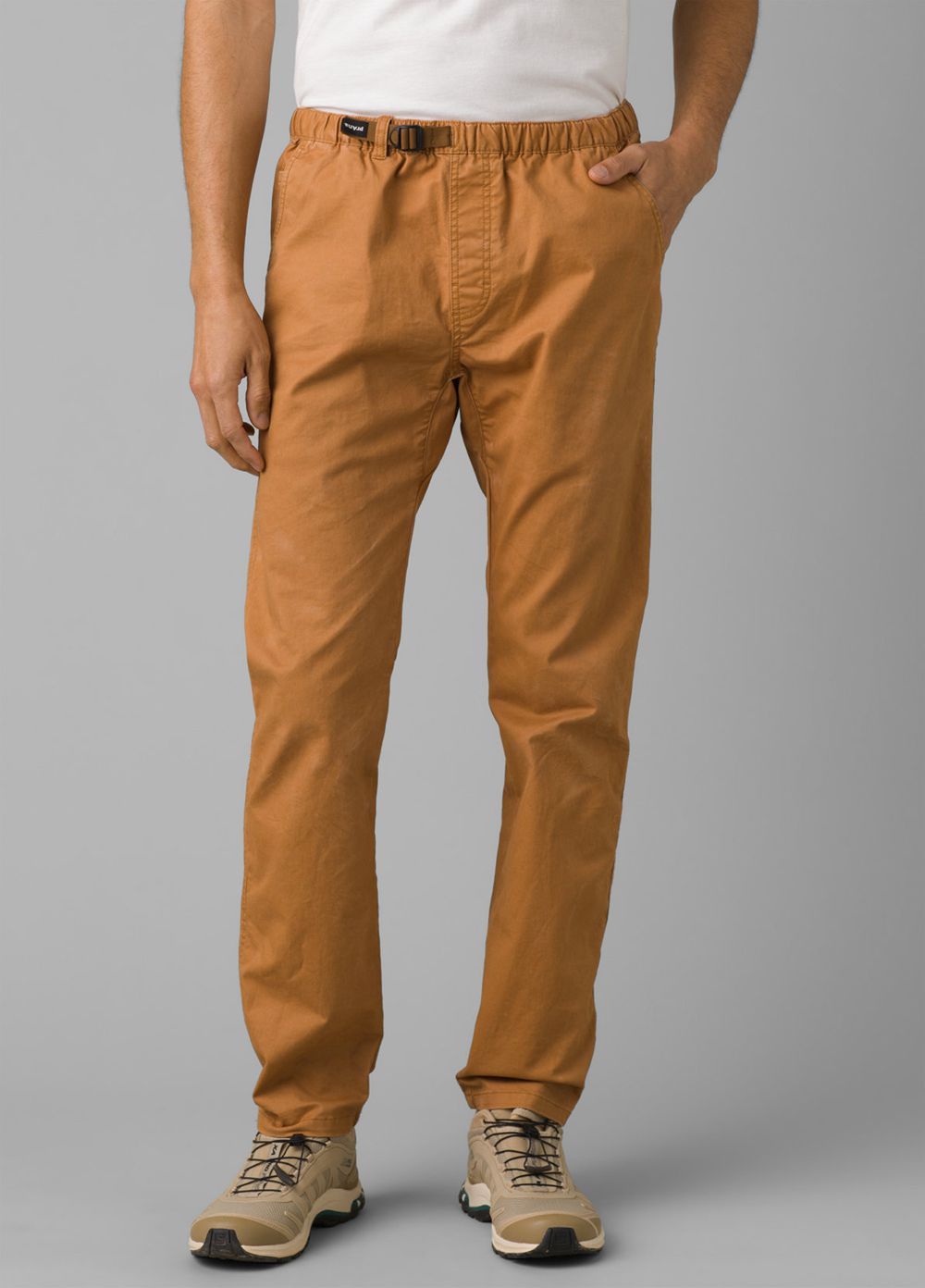 Brown Men\'s PrAna High Rock Pants | 16507-IZOR