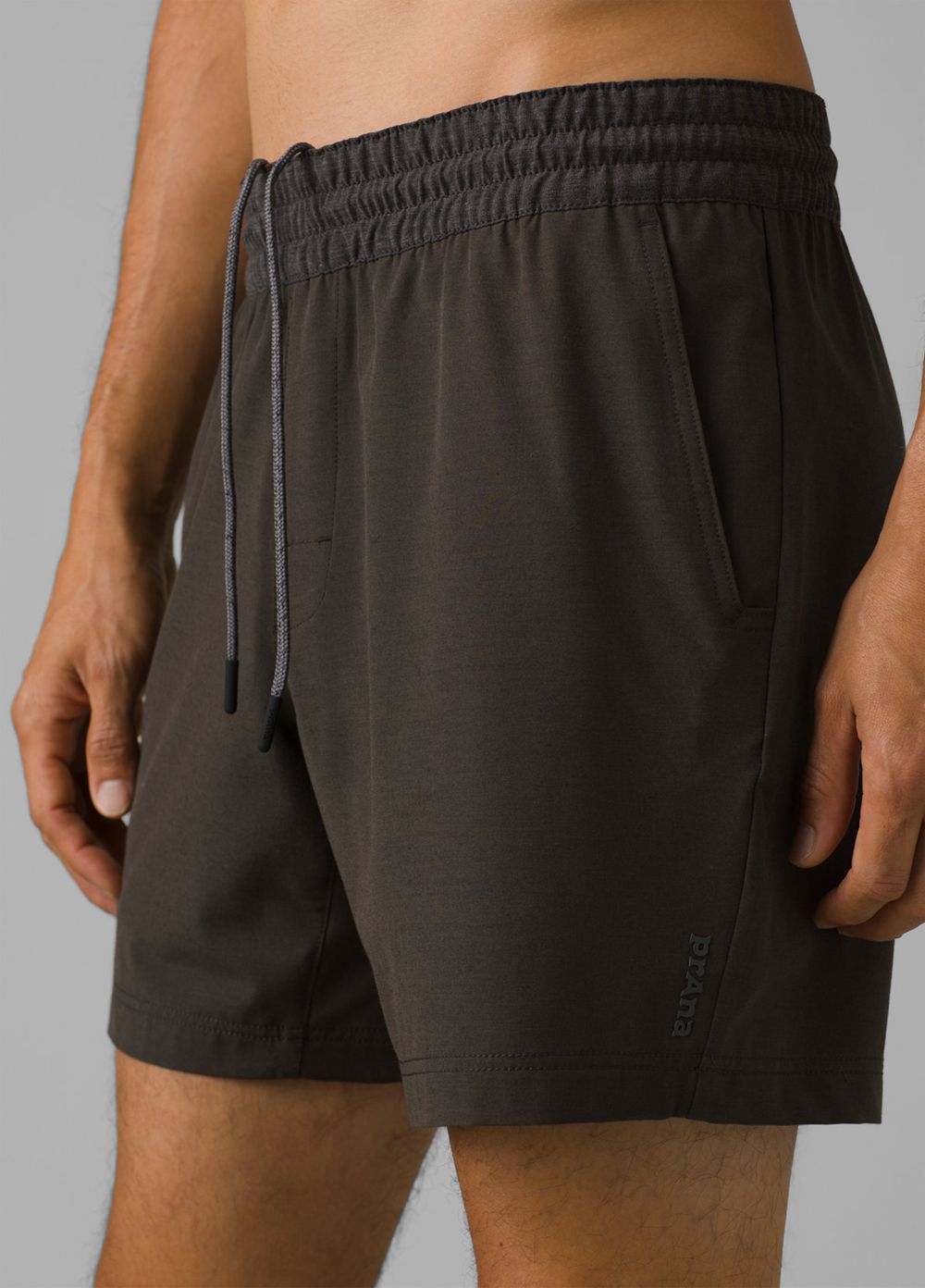 Brown Men's PrAna Slope Shorts | 31586-LQOF