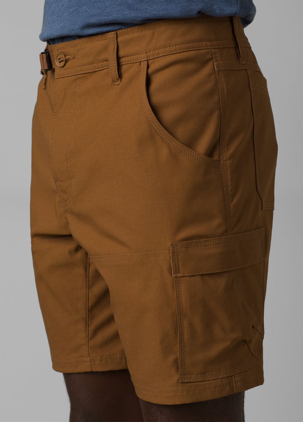 Brown Men's PrAna Stretch Zion II Shorts | 23415-VITH