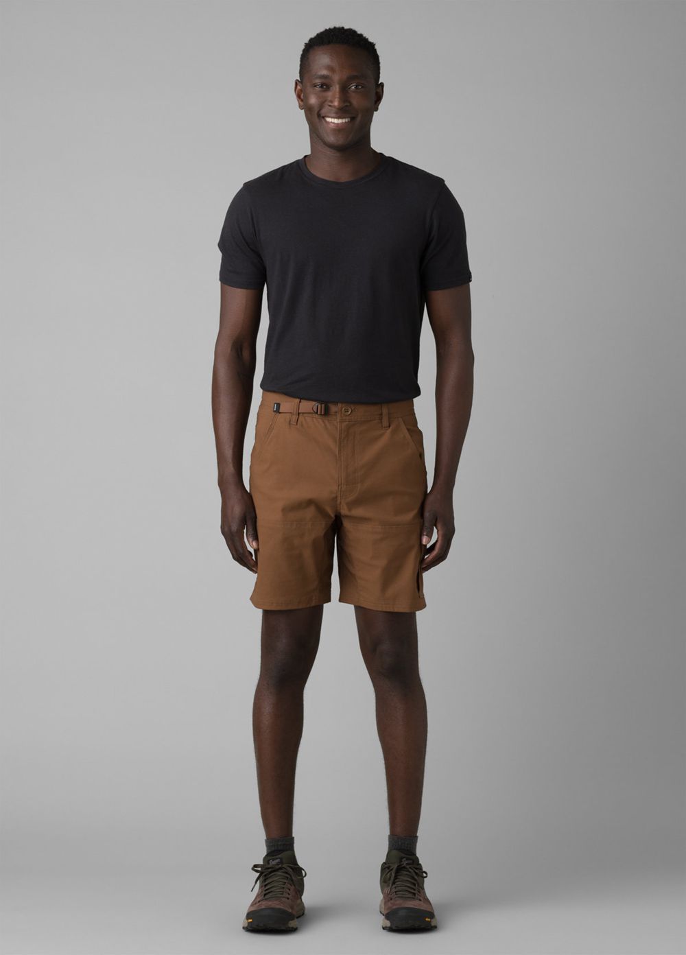 Brown Men's PrAna Stretch Zion II Shorts | 23415-VITH