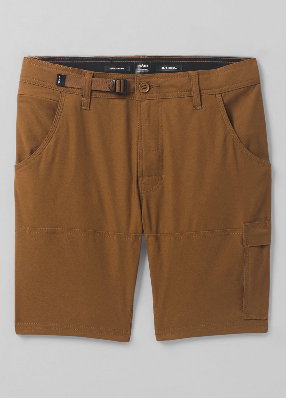 Brown Men's PrAna Stretch Zion II Shorts | 23415-VITH