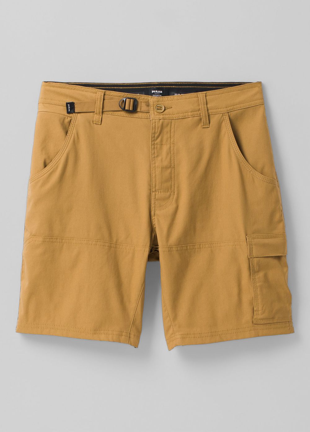 Brown Men's PrAna Stretch Zion II Shorts | 30596-BFPR