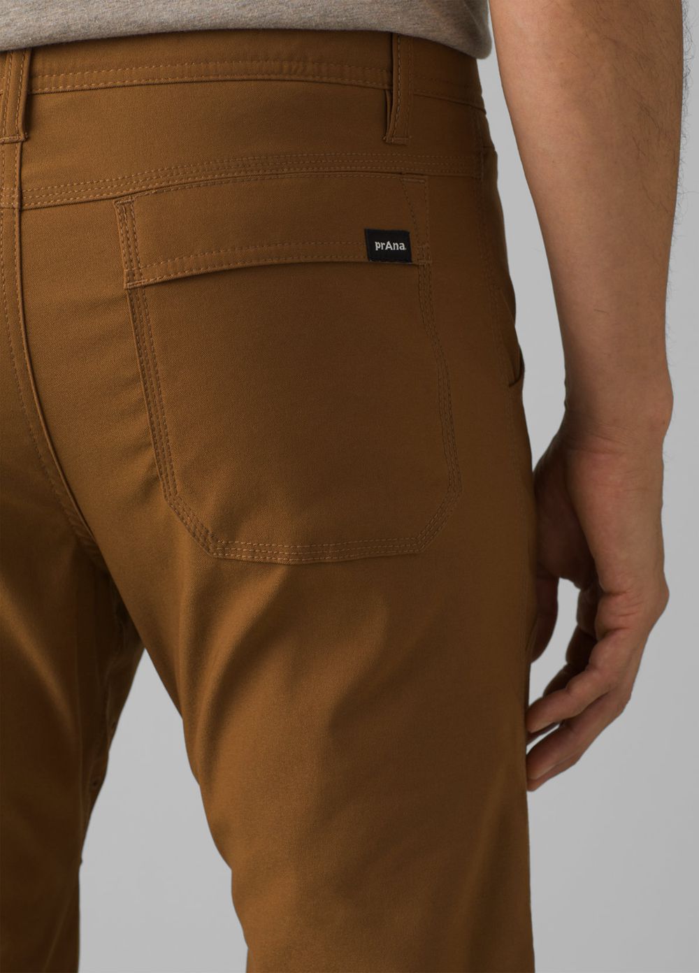 Brown Men's PrAna Stretch Zion Slim II Pants | 79052-VHXM