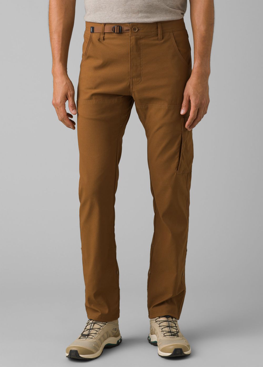 Brown Men\'s PrAna Stretch Zion Slim II Pants | 79052-VHXM