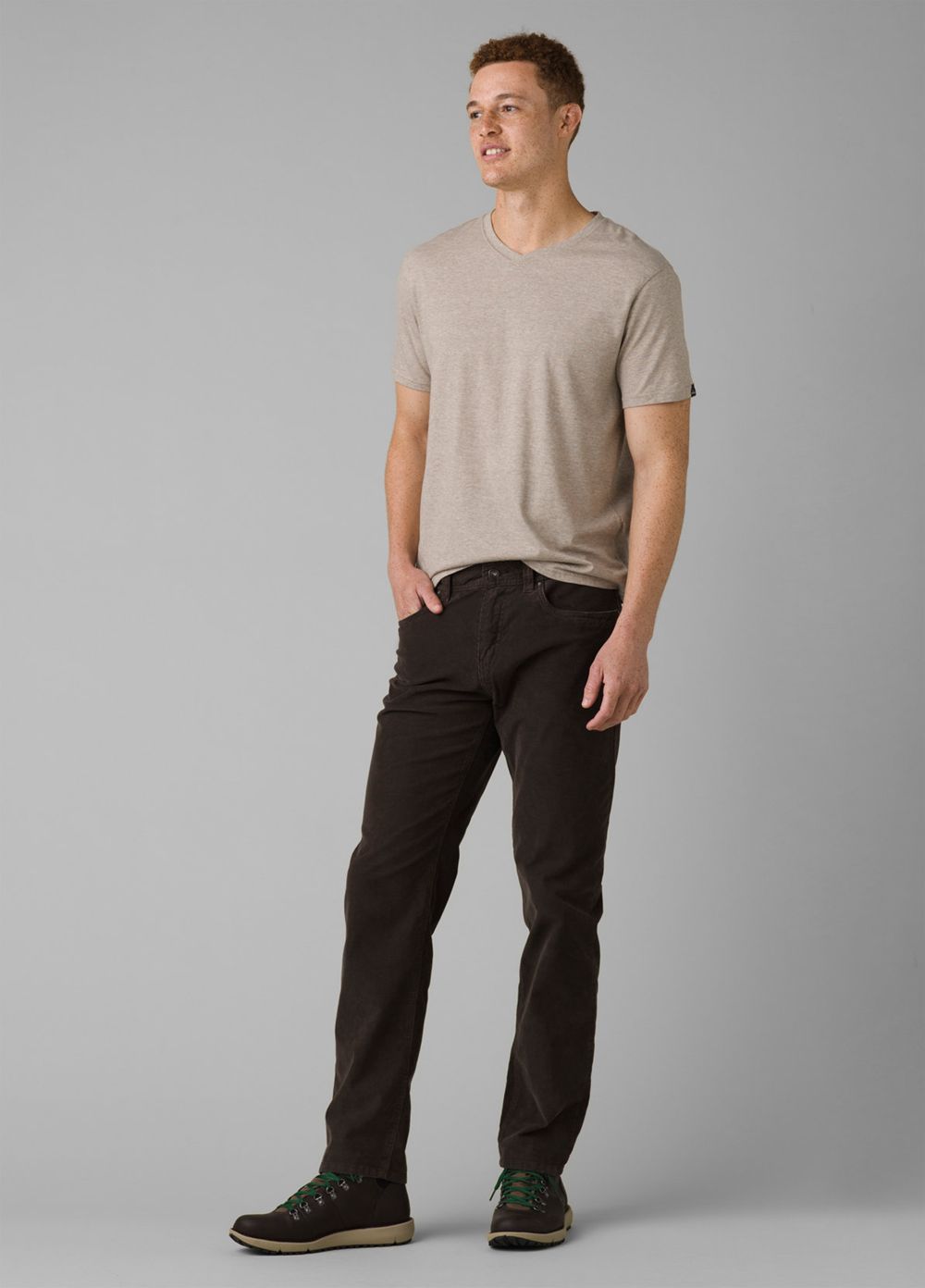 Brown Men's PrAna Sustainer Pants | 41763-GCHA