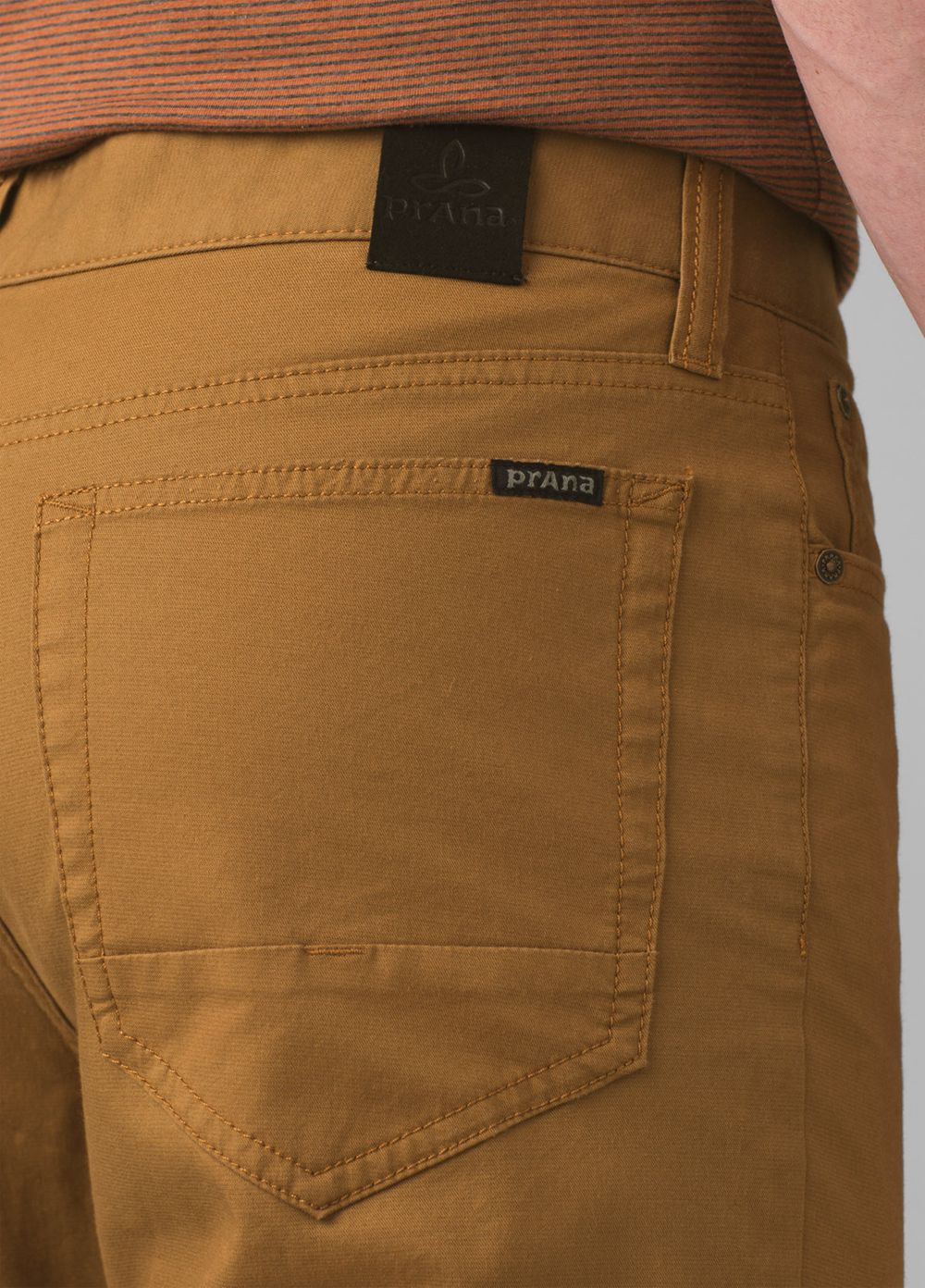 Brown Men's PrAna Ulterior Slim Pants | 62350-YSRM