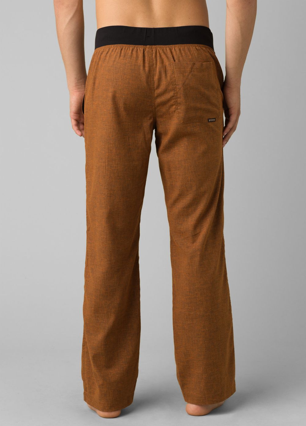 Brown Men's PrAna Vaha Pants | 64905-VQBL