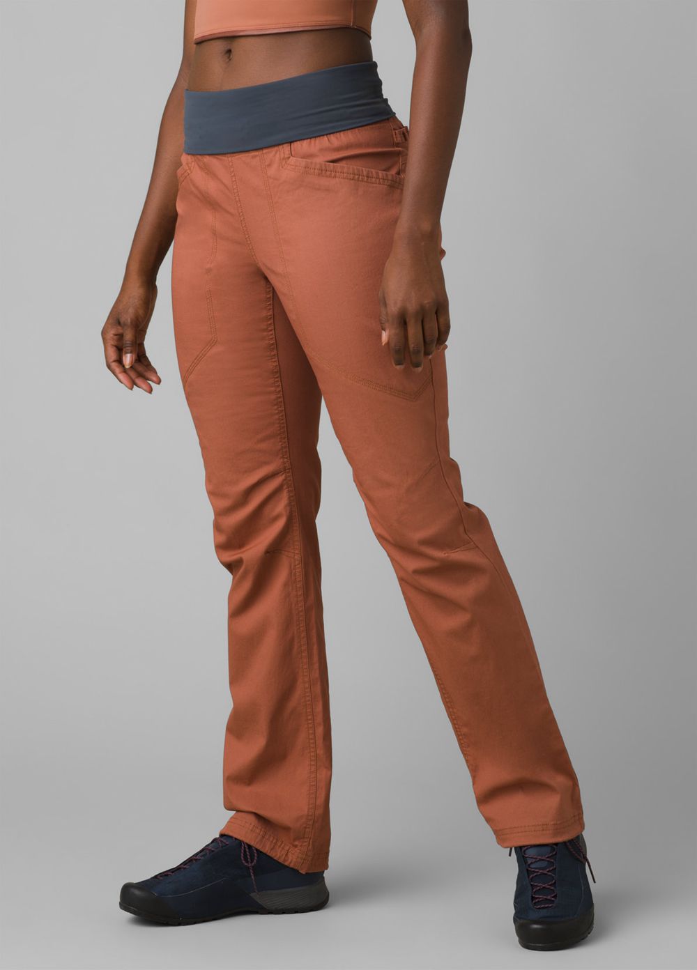 Brown Women\'s PrAna Bosun Pants | 52408-ZLSN