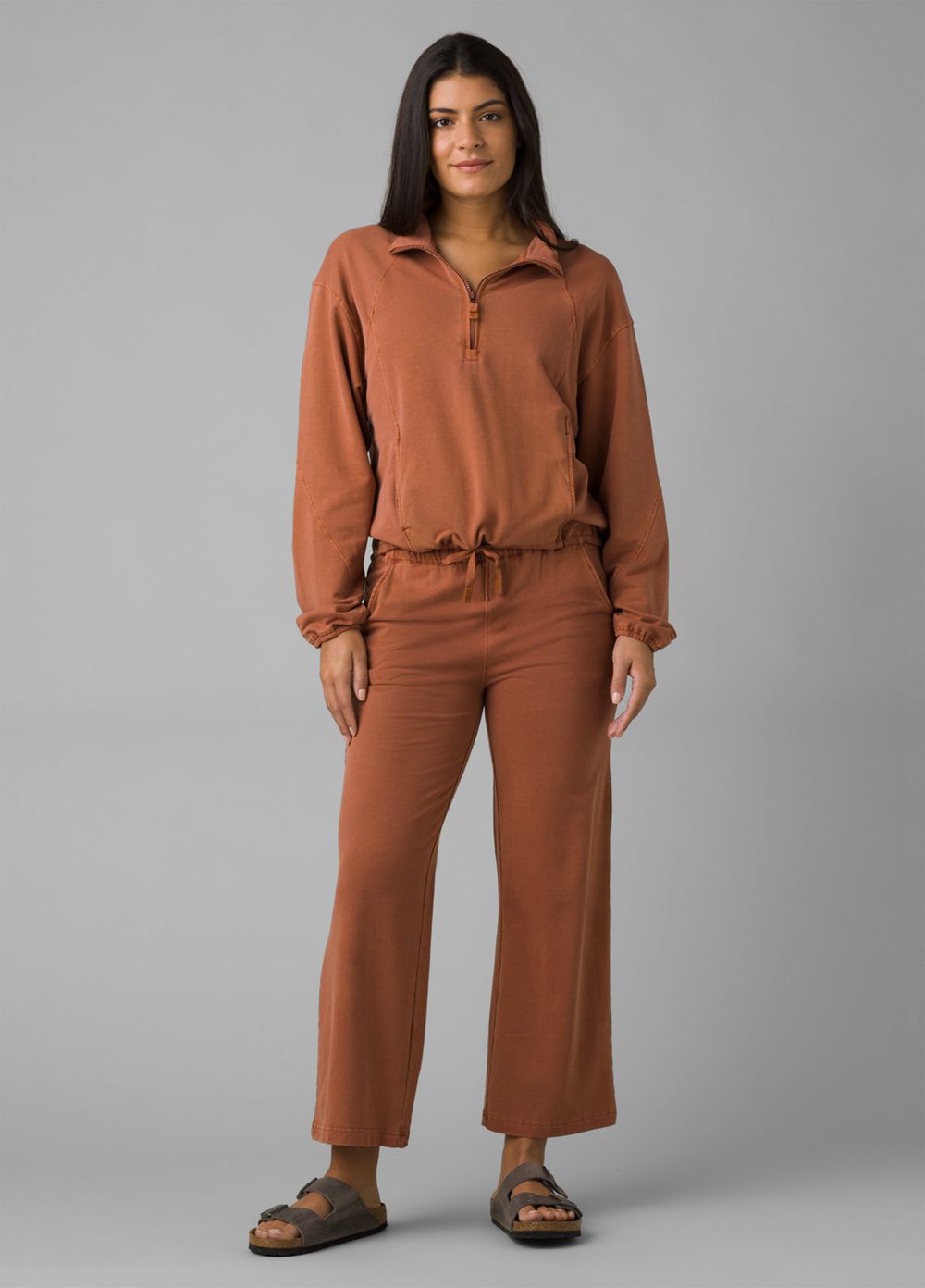 Brown Women's PrAna Calimero Sweat Pants | 18645-SOJQ