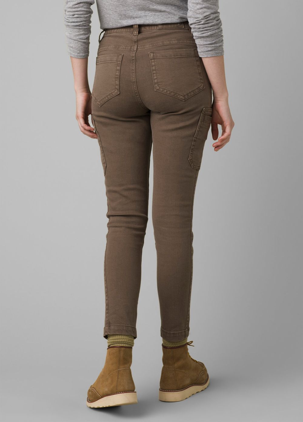 Brown Women's PrAna Dollia Ankle Pants | 59238-FTJQ