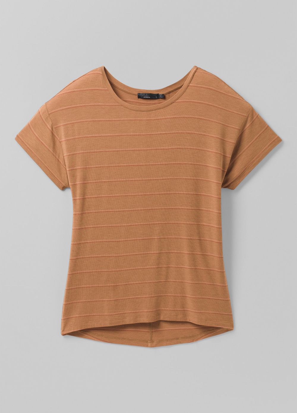 Brown Women's PrAna Foundation Slouch Top T-Shirts | 75942-HBFP