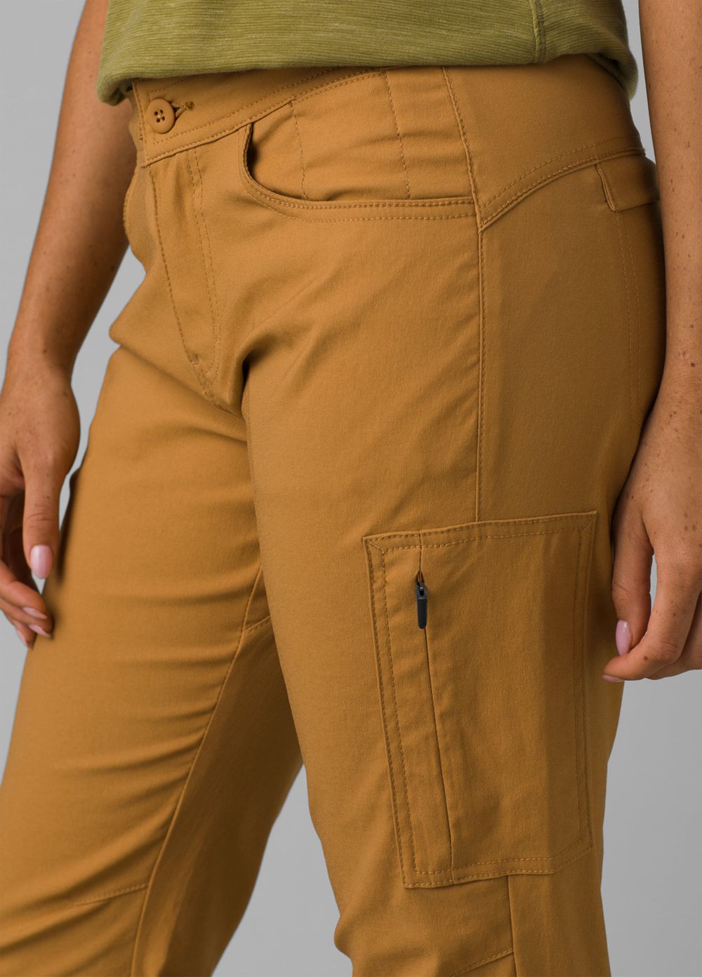 Brown Women's PrAna Halle Jogger II Pants | 82963-YTHK